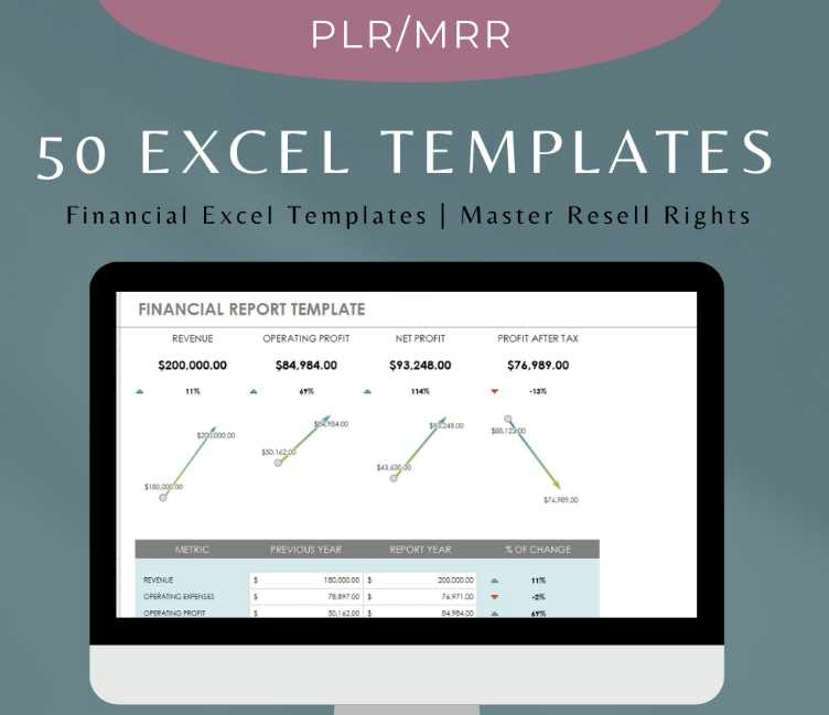 50 Excel Financial Templates
